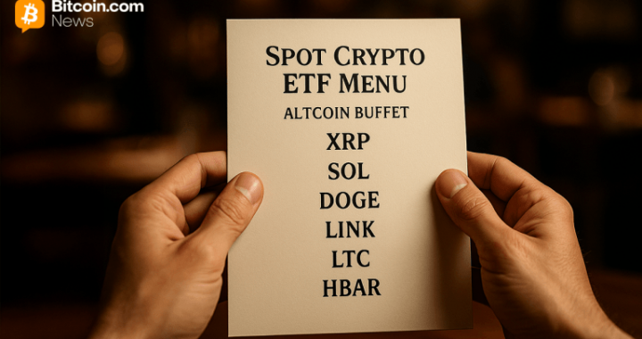 ETF Floodgates Open: XRP, SOL, LTC, HBAR, DOGE, and LINK Give Investors a Menu of Altcoin Madness