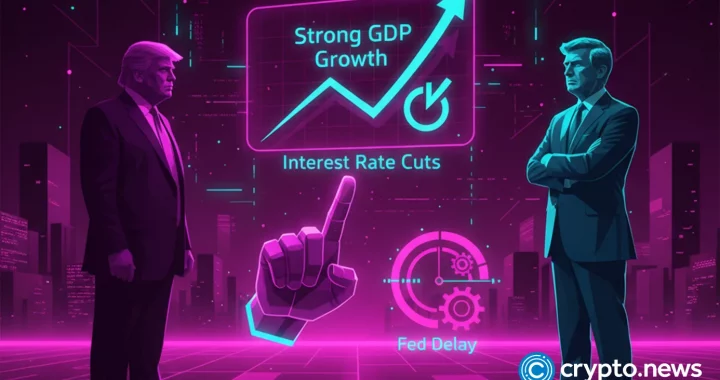 President Trump presses Fed for rapid rate cuts after strong 4.3% GDP jump