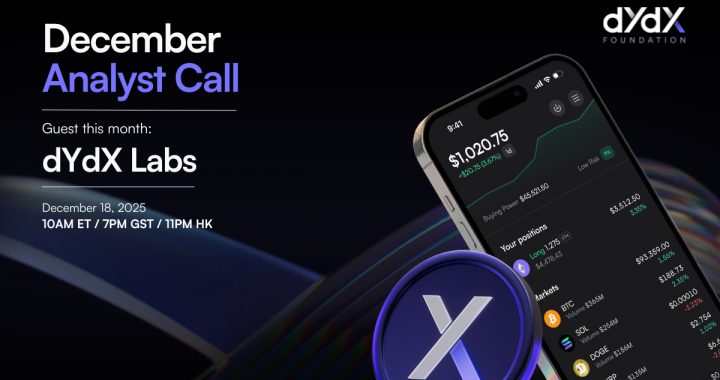 dYdX Shares Key Highlights from December Analyst Call