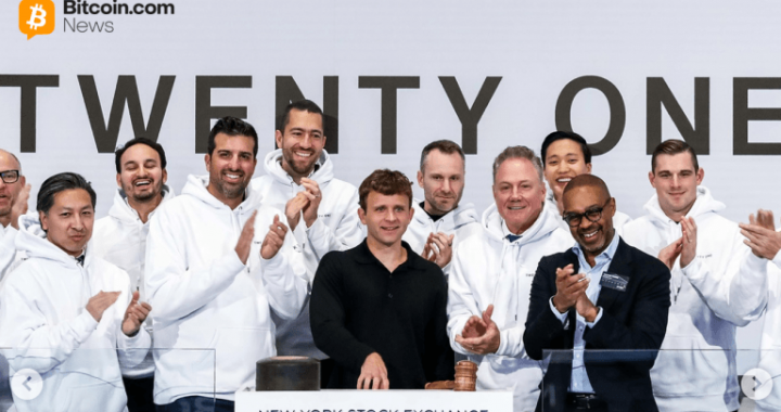 From SPAC to NYSE: XXI Opens Lower as Investors Size up Its Bitcoin Treasury Model