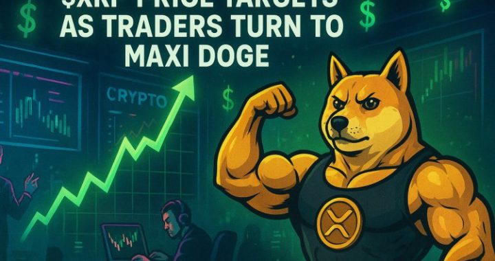 $XRP Eyes $10–$20 As Traders Shift Toward Maxi Doge