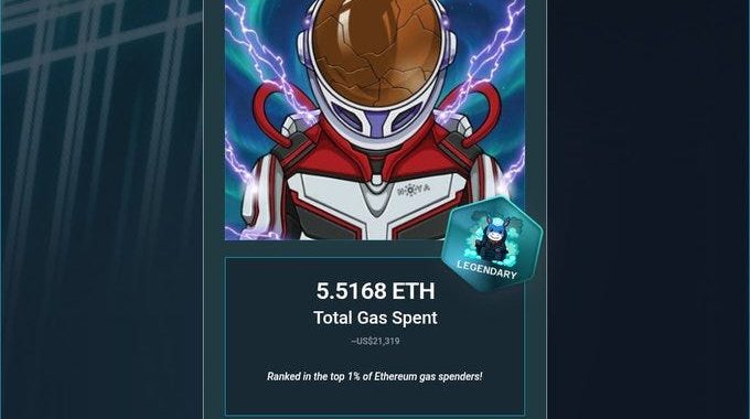 I’m A Legendary Jack At ETHGas — Got My Gas ID and Beans!