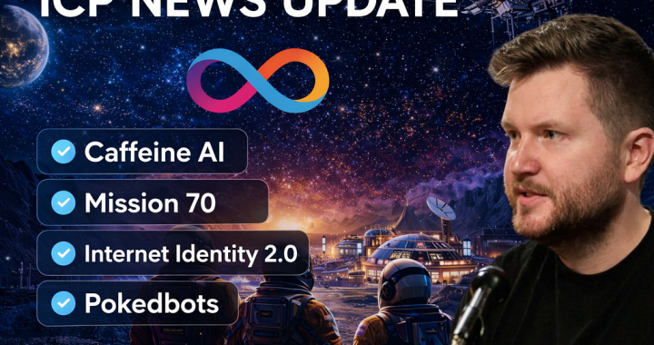 ICP News: Caffeine AI Momentum, Mission 70 Debate, Internet Identity 2.0, and Pokedbots