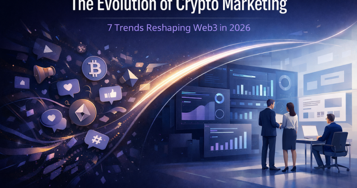 The Evolution of Crypto Marketing: 7 Trends Reshaping Web3 in 2026