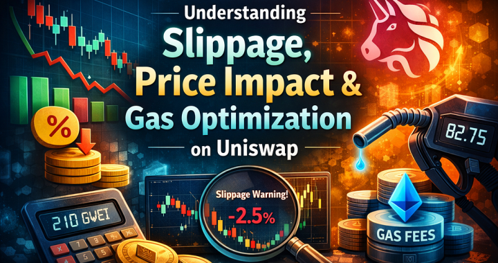 Understanding Slippage, Price Impact & Gas Optimization on Uniswap