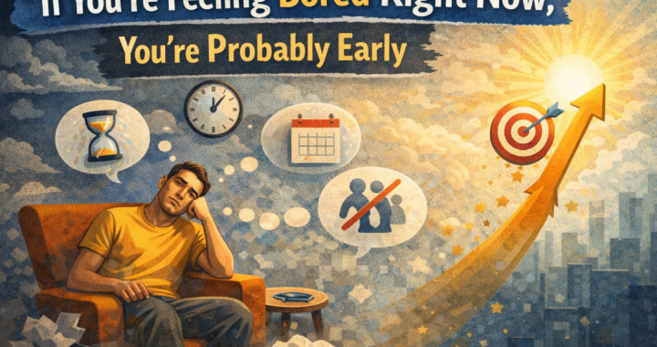 If You’re Feeling Bored Right Now, You’re Probably Early