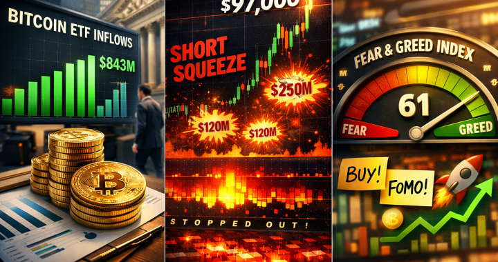 ETF Shopping Galore Boosts Crypto Bulls as Fear & Green Index Beats October Highs