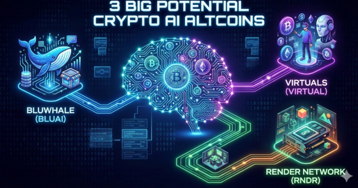 3 Big Potential Crypto AI Altcoins