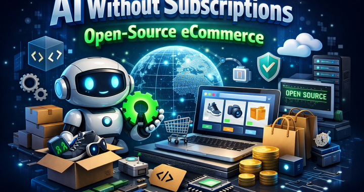 AI Without Subscriptions: How Open-Source Is Quietly Rebuilding eCommerce From the Ground Up