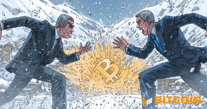 ‘Bitcoin Has No Issuer’: Coinbase CEO Clashes With French Central Banker at Davos