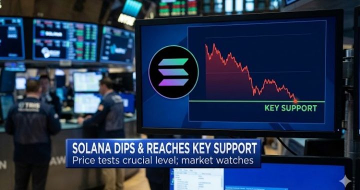 Solana (SOL) Slips Back to Support, Setting Up a High-Tension Test