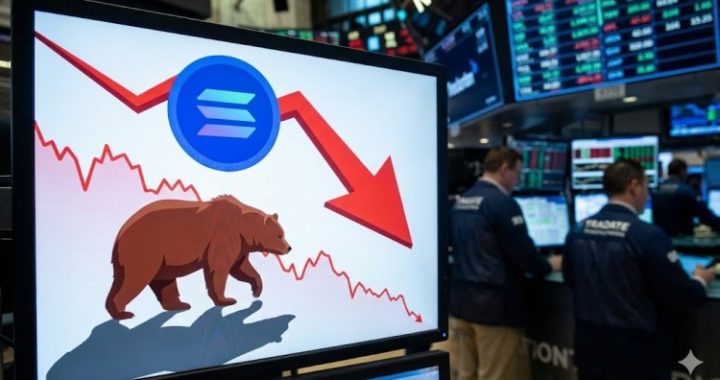 Solana (SOL) Slips Further As Bears Target Deeper Support Zones
