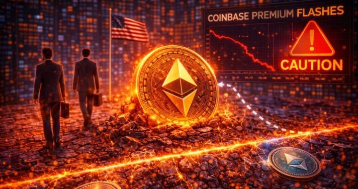 US Institutions Step Back From Ethereum: Coinbase Premium Flashes Caution