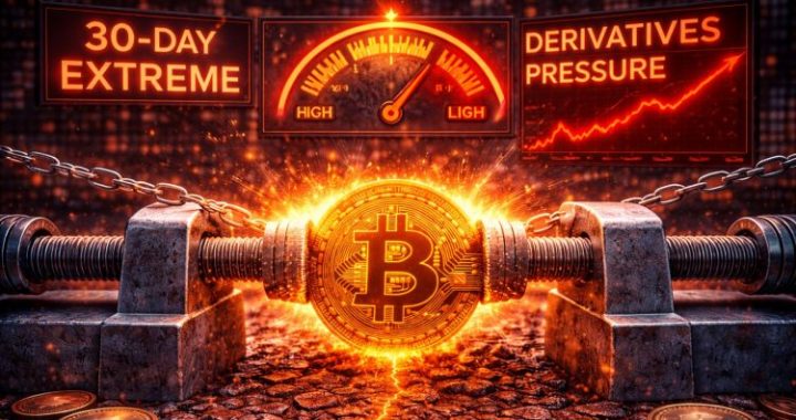 Bitcoin Derivatives Pressure Hits 30-Day Extreme, Price Refuses To Break