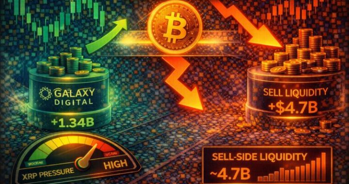 Bitcoin Tests Key Resistance While $4.7B In Sell-Side Liquidity Builds