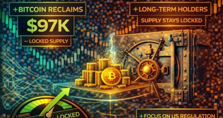 Bitcoin Reclaims $97K As Long-Term Holders Supply Stays Locked