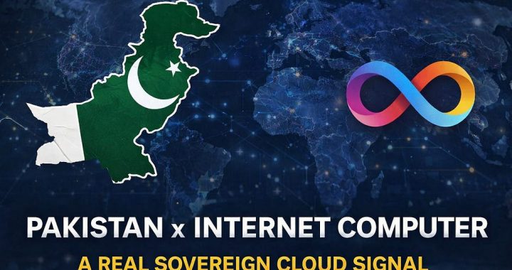 Pakistan x Internet Computer: A Real Sovereign Cloud Signal