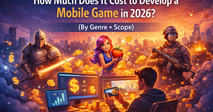 Mobile Game Development Cost in 2026 (By Genre & Scope)