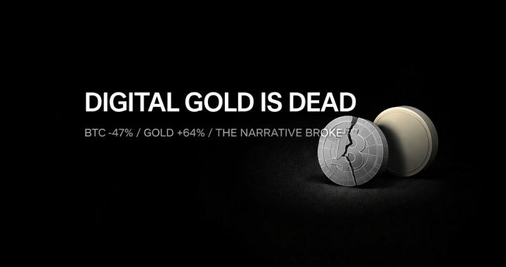 The “Digital Gold” Narrative Just Died. Here’s What Actually Killed It — and What Replaces It.