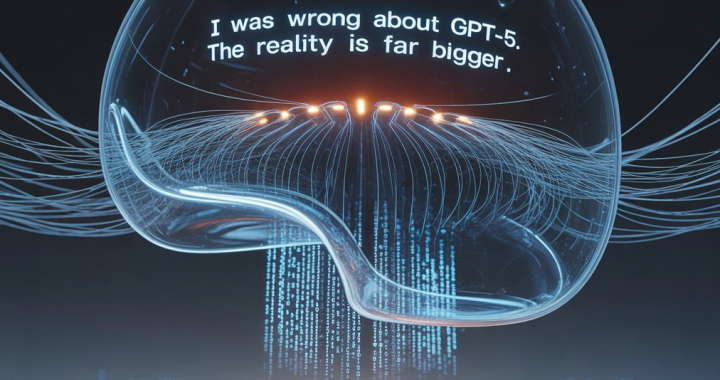 I Was Wrong About GPT-5. The Reality Is Far Bigger.