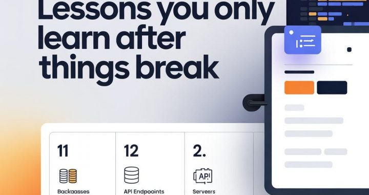 Top 10 Backend Lessons You Only Learn After Things Break