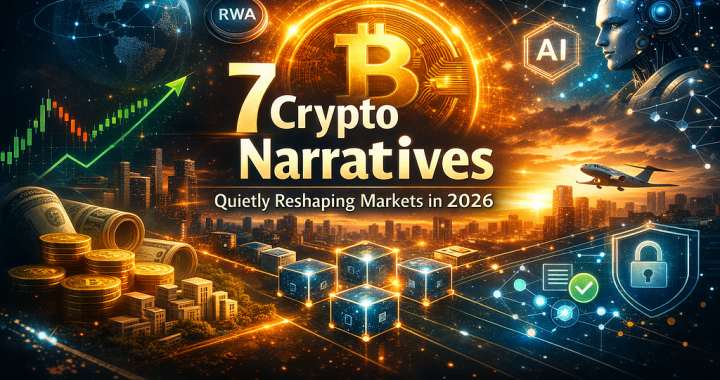 7 Crypto Narratives Quietly Reshaping Markets in 2026