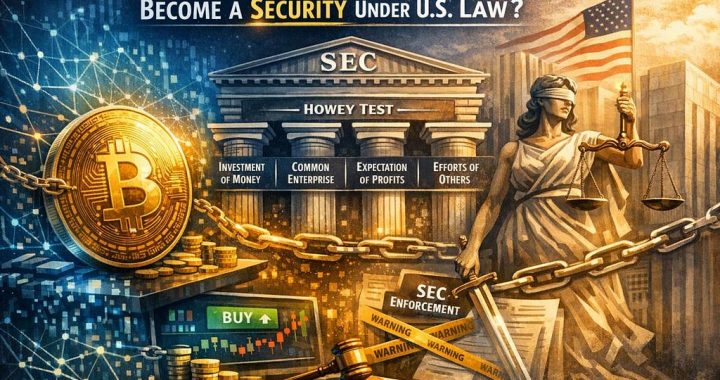 When Does a Crypto Token Become a Security Under U.S. Law?