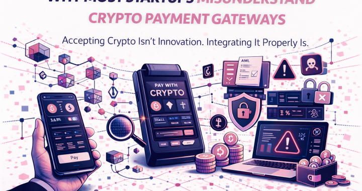 Why Most Startups Misunderstand Crypto Payment Gateways