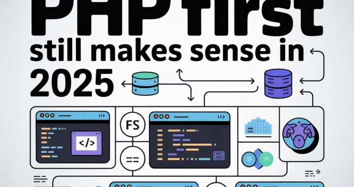 Why Learning PHP First Still Makes Sense in 2025