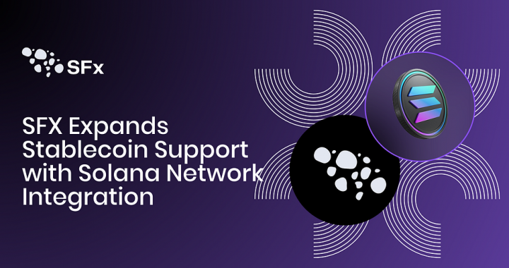 SFX Money App Expands Stablecoin Support with Solana Network Integration