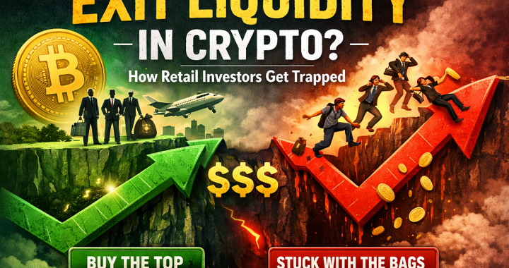 What Is Exit Liquidity in Crypto? (How Retail Investors Get Trapped)