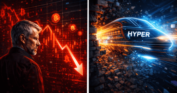 Saylor Buys $90M-Worth of Bitcoin Amidst Full Market Crash, While $HYPER Breaks Records