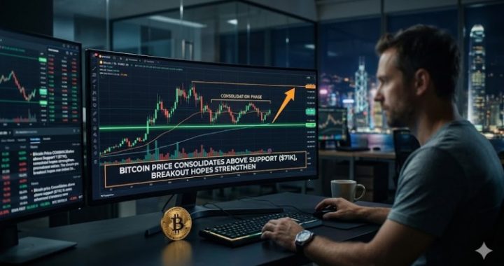 Bitcoin Price Consolidates Above Support, Breakout Hopes Strengthen