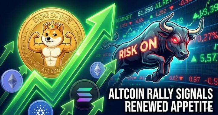 Dogecoin (DOGE) Strengthens as Altcoin Rally Signals Renewed Risk Appetite