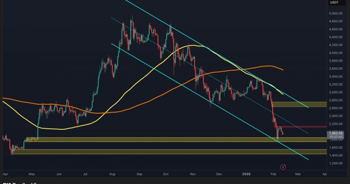 Ethereum Price Prediction: Is the Bottom In for ETH? $1.8K Support Holds Key to Recovery