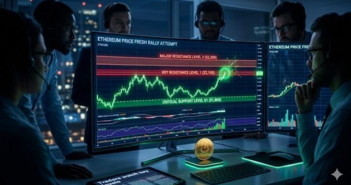 Ethereum Price Signals Fresh Rally Attempt, Traders Watch Key Levels