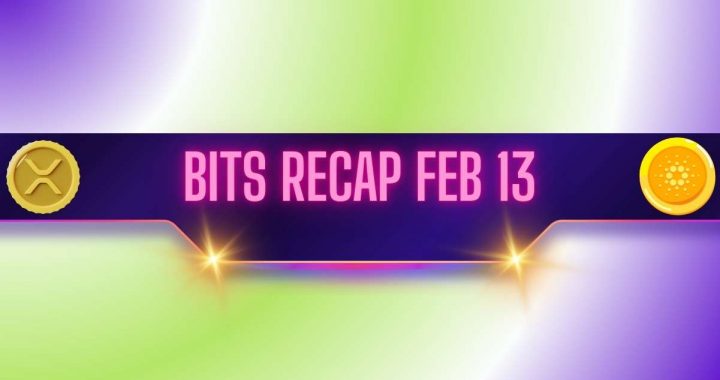 Ripple’s (XRP) Next Price Targets, Cardano (ADA) Whales on the Move, and More: Bits Recap Feb 13