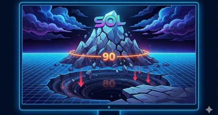 Solana (SOL) Breakdown Accelerates At $90, $80 Suddenly Looks Vulnerable