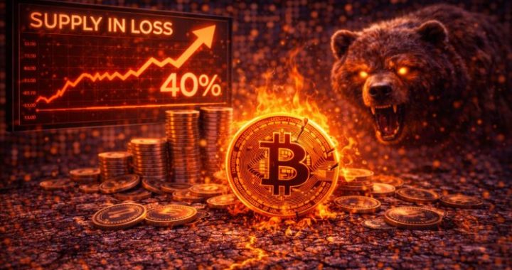 Bitcoin Bear Market Signal Emerges: Supply in Loss Rises Above 40%