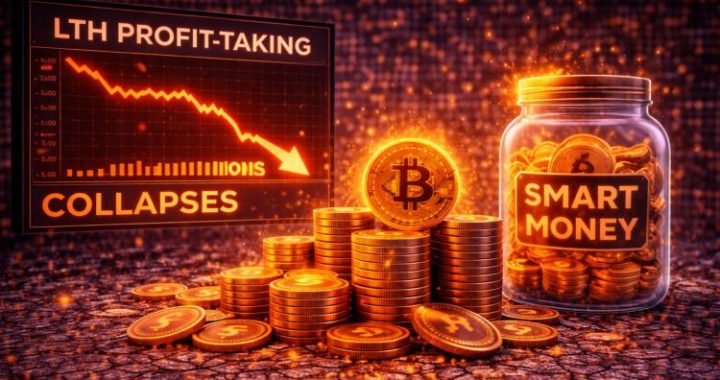 Bitcoin LTH Profit-Taking Collapses: Is Smart Money Done Selling?