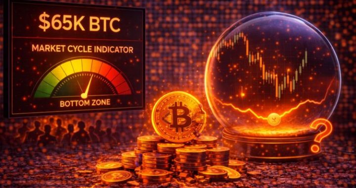 Bitcoin At $65K: Market Cycle Indicator Points To Possible Bottom Zone