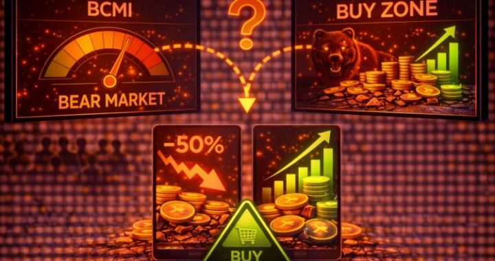 Bitcoin BCMI Drops Toward Bear Market Territory: How Close Is BTC To A Real Buy Zone?