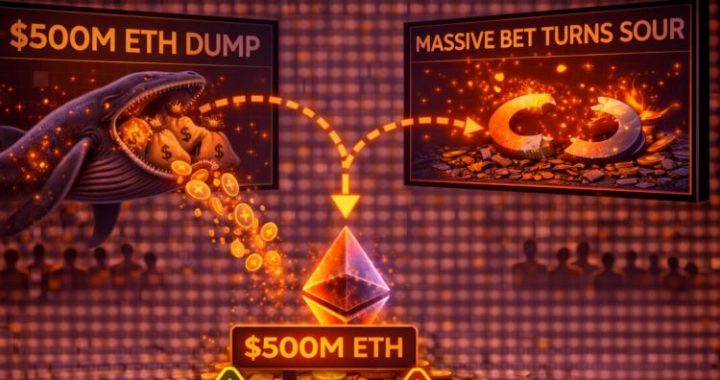 Hyperunit Whale Dumps $500M In Ethereum As Massive Crypto Bet Turns Sour