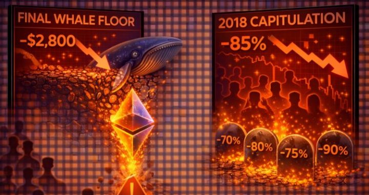 Ethereum Breaks Fhe Final Whale Floor In A 2018-Style Capitulation: What To Expect