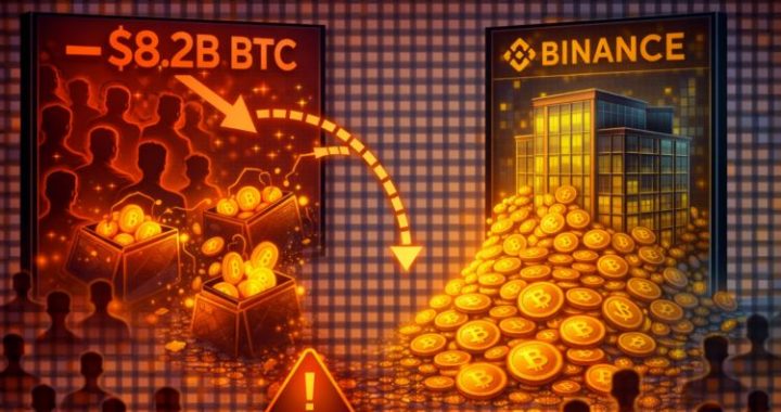 The Great Bitcoin Handover: $8.2 Billion BTC Swamps Binance As Retail Momentum Fades