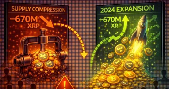 XRP’s Brutal Supply Compression Signals A Repeat Of The 2024 Expansion