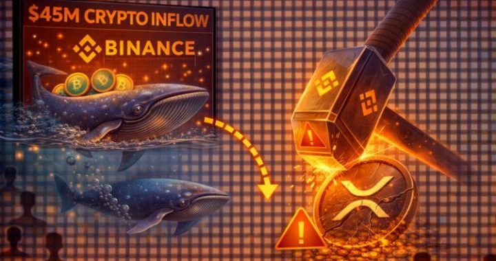 The $45 Million Crypto Hammer: Whale Inflow To Binance Threatens To Shatter XRP’s Recovery