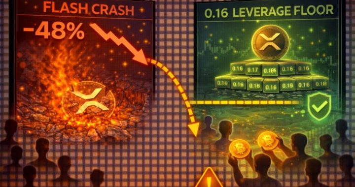 Why XRP’s 0.16 Leverage Floor Ends The Era Of The Flash Crash – And the Hope for a Quick Recovery