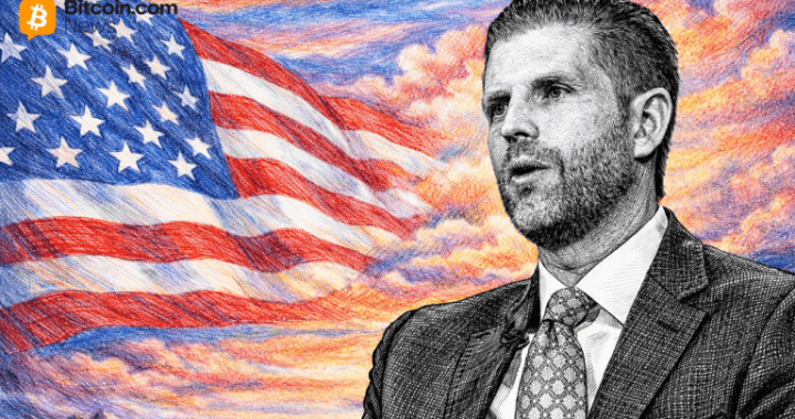 ‘I’ve Never Been More Bullish’ — Eric Trump Reaffirms $1M Bitcoin Prediction 