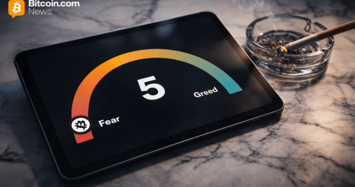 Crypto Fear Index Craters to Historic Low as Bitcoin RSI Nears Levels Seen Only in Major Collapses